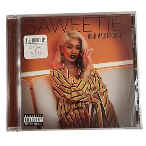 Saweetie High Maintenance The Debut EP CD Warner Bros. 2018 factory Sealed